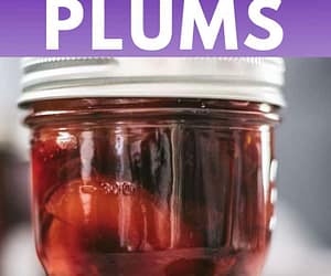 Canning Plums
